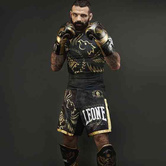 Рашгард спортивный мужской для тренировок единоборств кроссфита, Рашгард с коротким рукавом Leone Legion 2XL Киев