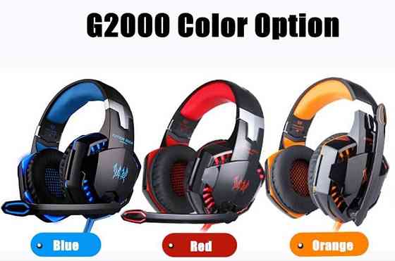 Ігрові навушники Kotion Each G2000 з мікрофоном і підсвіткою Харків