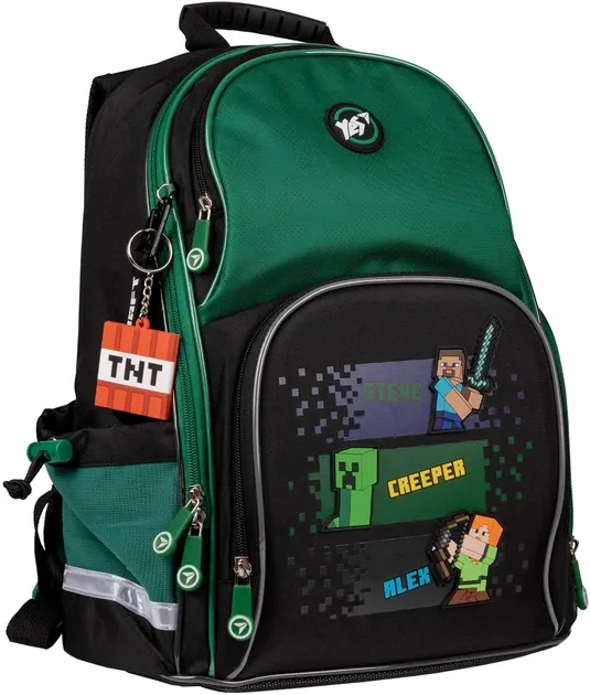Рюкзак шкільний напівкаркасний YES S-100  Minecraft  559760, шт Киев - изображение 1