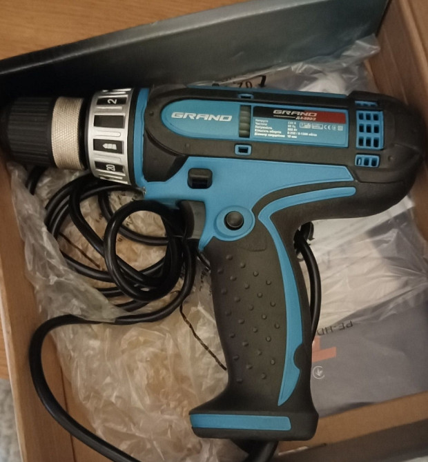 Новий шуруповерт Grand мережевий. Харків - фото 4