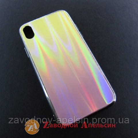 IPhone XR різнокольоровий чохол Aurora laser Одеса - фото 1