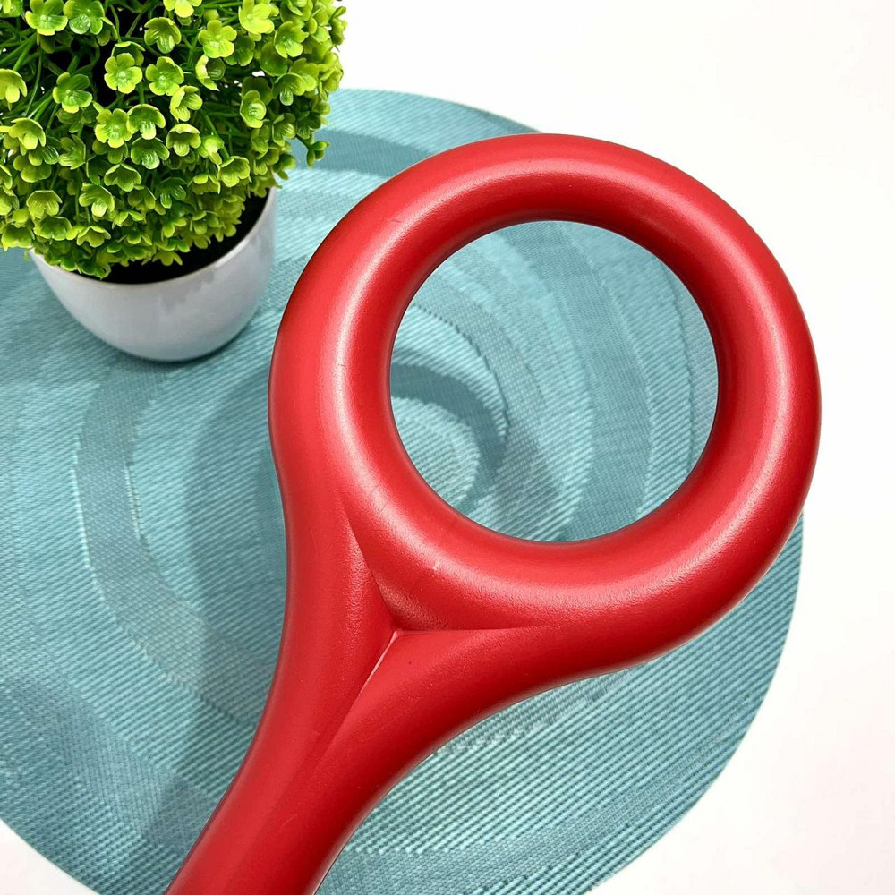 Каталка на палиці Ball дзвінка кулька всередині 59см Червона (3201) Чернигов - изображение 4