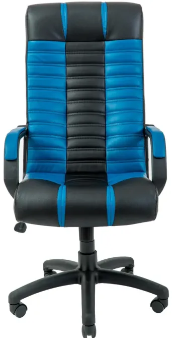 Офісне Крісло Керівника Richman Atlant Fly 2230-2227 Підлокітник Річ Пластік М3 MultiBlock Чорно-синій Київ - фото 2