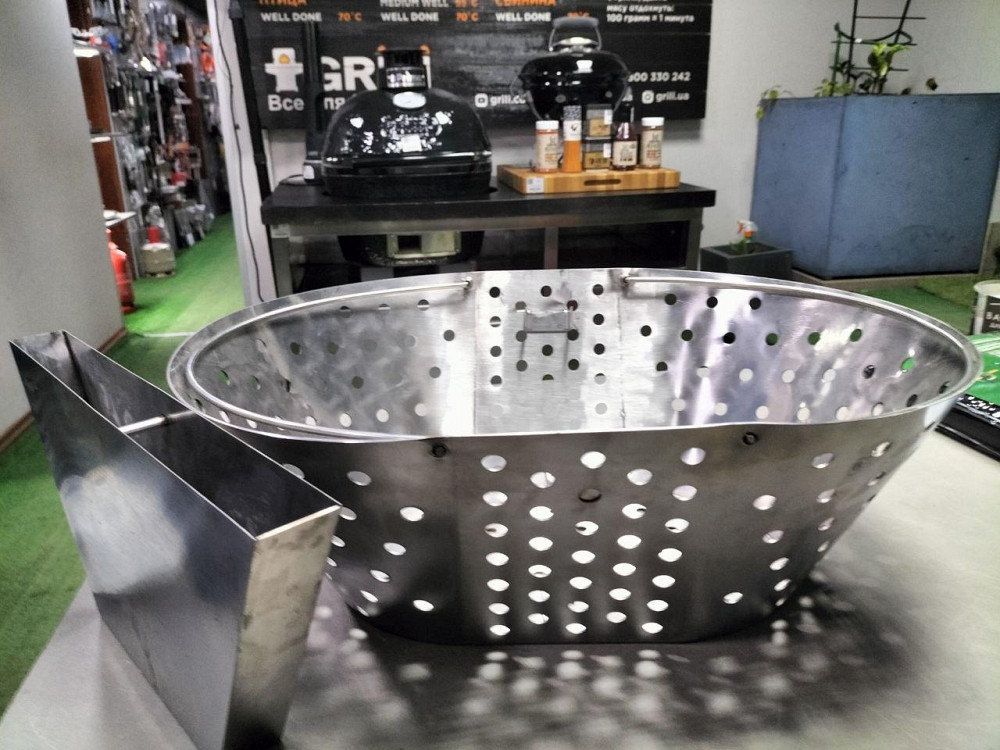 Корзинка для угля с разделителем для гриля Primo Oval XL 009875 Код: 009875 Ровно - изображение 5