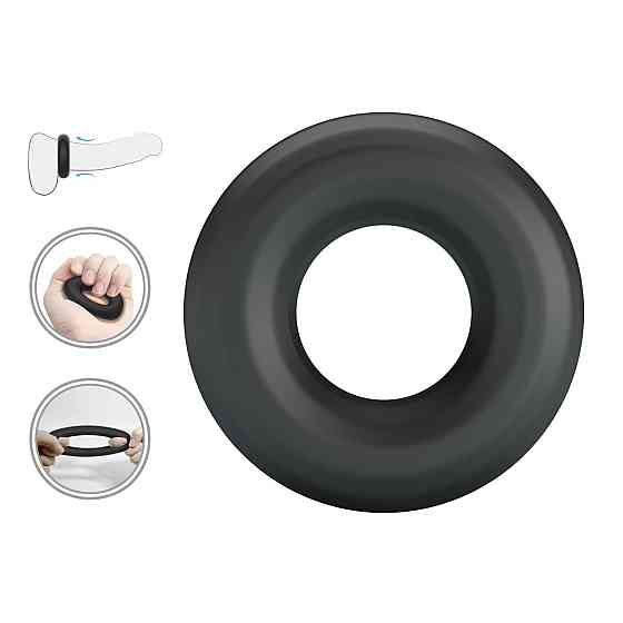 Ерекційне кільце Crazy Bull - Urban super soft silicone, BI-210253 Sex Aura Київ