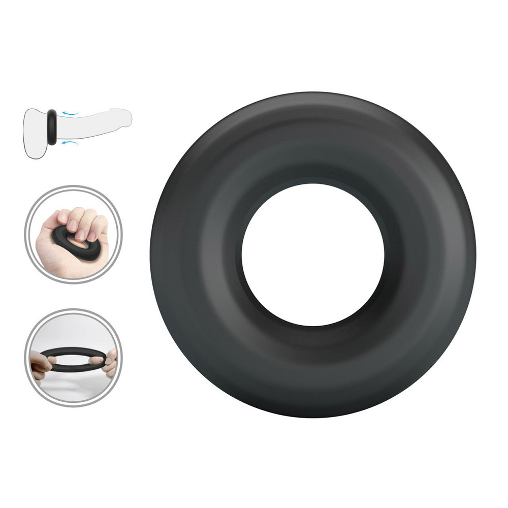 Ерекційне кільце Crazy Bull - Urban super soft silicone, BI-210253 Sex Aura Київ - фото 2