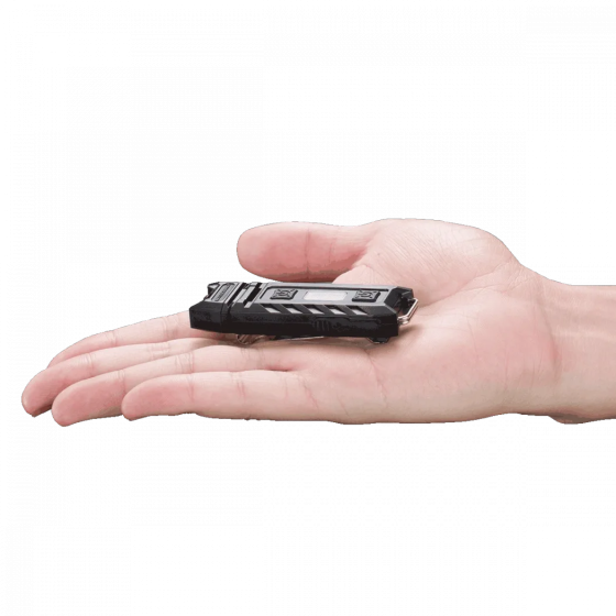 Ручний міні ліхтарик Nitecore THUMB 85лм (Чорний) Вінниця