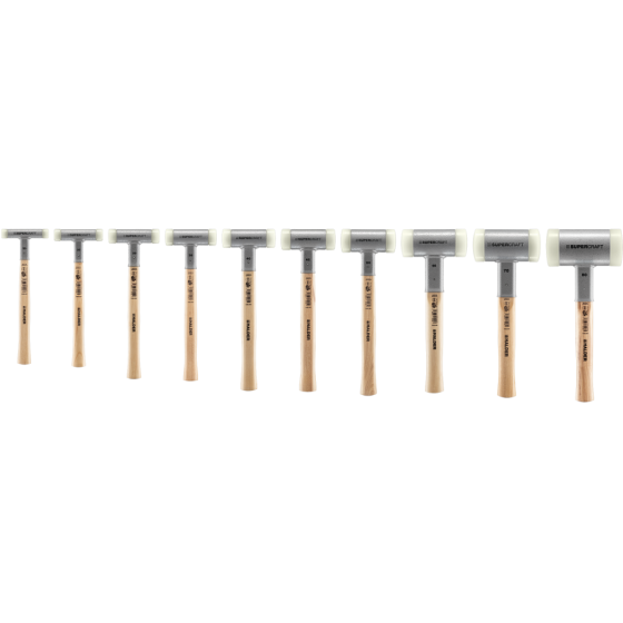 Молоток безінерційний HALDER Supercraft 3366 з дерев'яною ручкою, Ø=60 мм, m=1705 г, І=360 мм Одеса