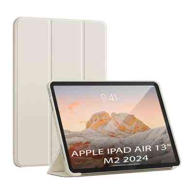 Чехол для планшета Armorstandart Tri Fold Soft TPU Silicone Apple iPad Air 13" M2 2024 Beige (711740) Винница