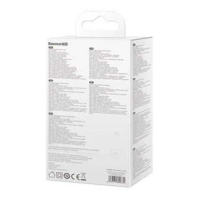 Зарядний пристрій Baseus 2xUSB-C 65W + 2xUSB GaN + cable USB-C to USB-C 100W 1.0m black (CCGP040101) Вінниця - фото 9