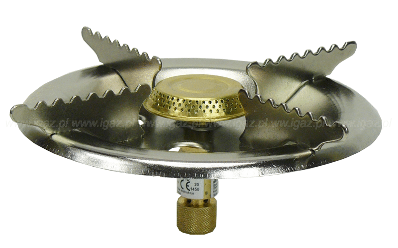 Газовий туристичний примус "Asia duza" 18 см 4 ребра на заправний балон 3/8" дюйма. Балон окремо. Київ - фото 1