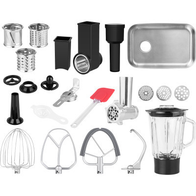 Кухонний комбайн ECG FORZA 7800 Ultimo Argento Вінниця - фото 7