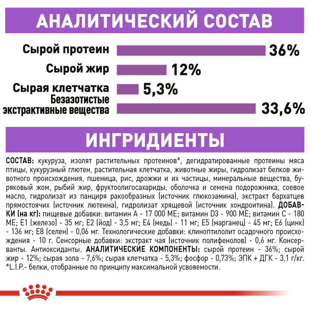 Royal Canin Sterilised 7+ (Роял Канін Стерелайдз 7+) сухий корм для стерилізованих кішок 7-12 років Запоріжжя - фото 6