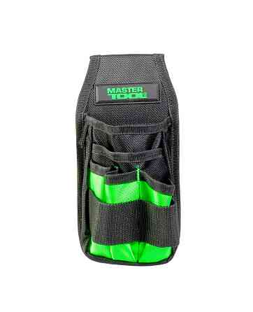 Сумка поясна для інструментів MASTERTOOL 250х120 мм 6 кишень 1680 DEN 79-1932 Коломия