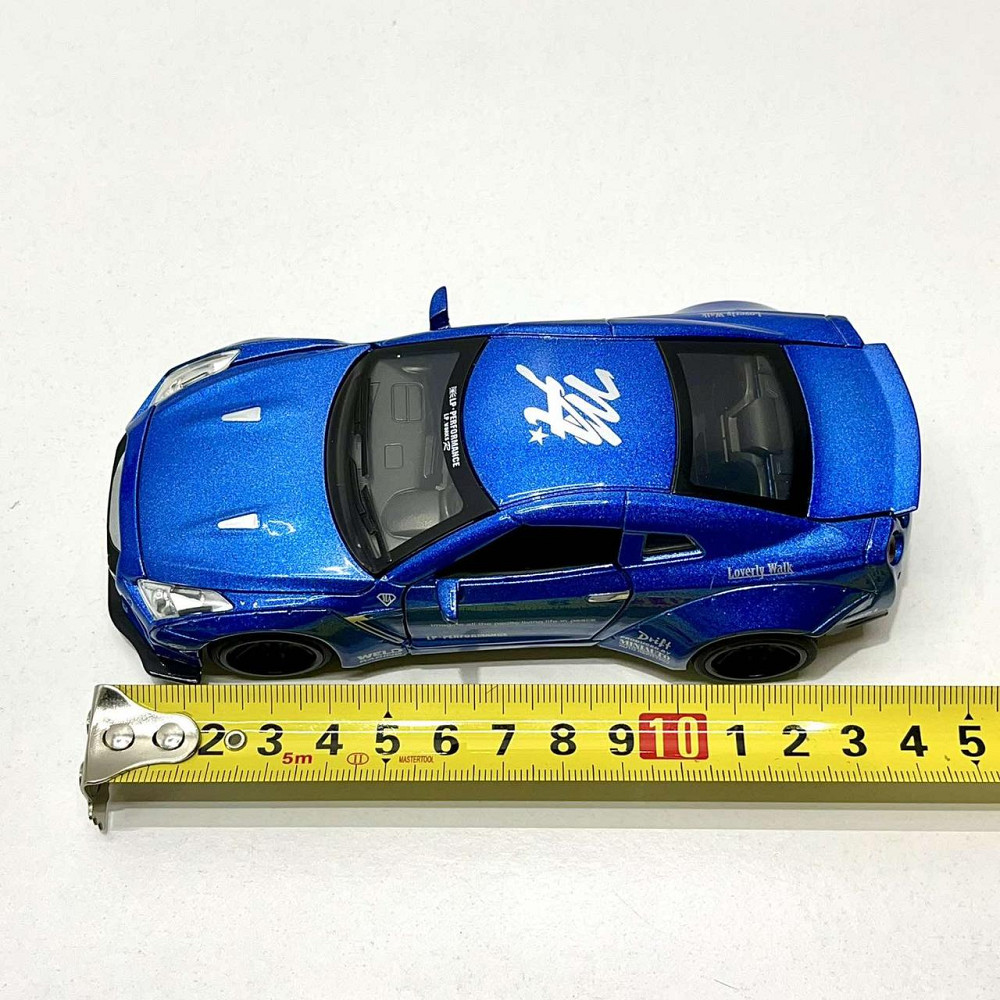 Машинка TK Union Auto Expert Nissan GTR металева світло/звук/інерційна Синя (38071) Чернігів - фото 7