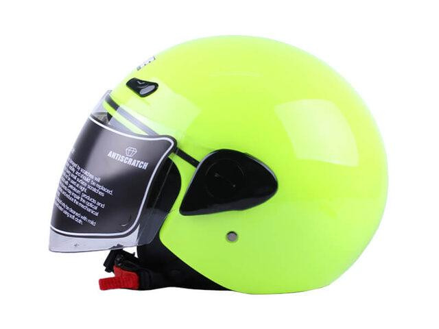 Шолом мотоциклетний відкритий MD-OP01 (жовтий, size M) Мукачево - фото 4