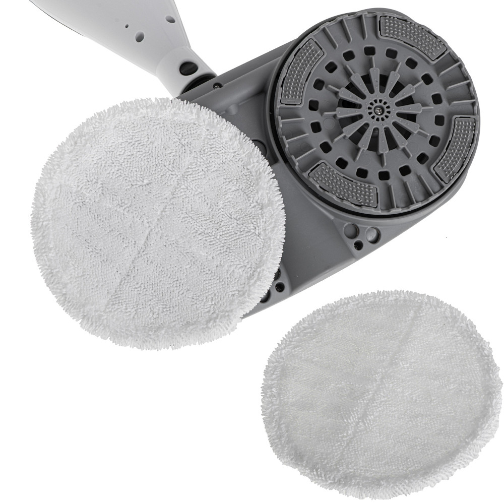 Парова швабра Adler AD 7052 обертова/ 1300Вт/ 550мл/ 3 потужності пари/ біла Вінниця - фото 9