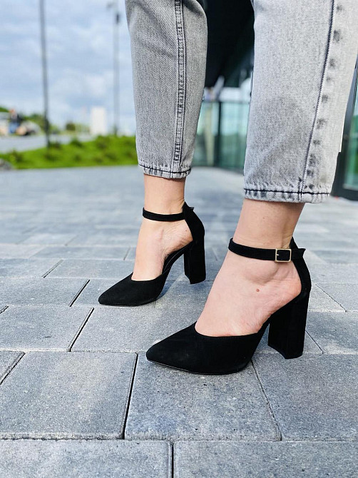 Wright Босоніжки жіночі WRIGHT 9535 чорні (літо, замша натуральна) (4506) Коломыя - изображение 10