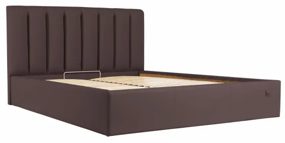 Кровать Двуспальная Sanam VIP 180 х 200 см Fly 2231 С дополнительной металлической цельносварной рамой Темно-коричневый Киев