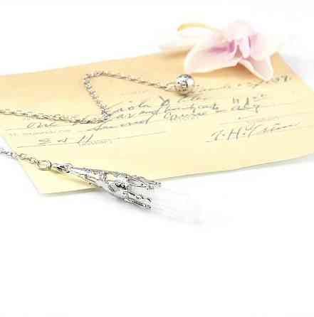 Маятник із гірського кришталю (чистий кварц) – для ворожіння та медитацій Київ