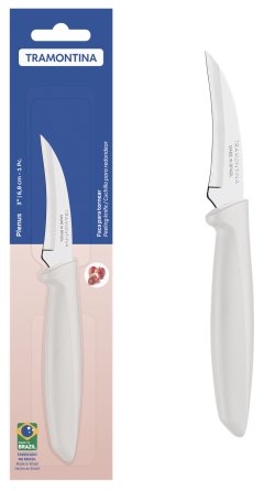 Ніж шкірознімальний Tramontina Plenus light grey, 76 мм (6740799) Київ