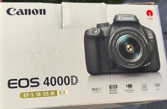 Дзеркальний фотоапарат Canon 4000D Київ - фото 1