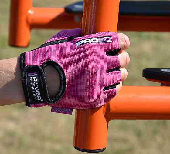 Рукавички для фітнесу Power System PS-2250 Pro Grip жіночі Pink XS Киев
