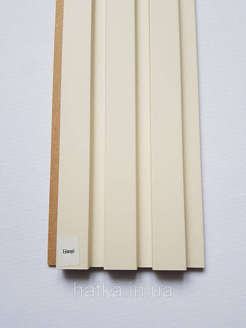 Стеновая реечная панель МДФ 117х12х2800 мм Эйвори СП12117-14 Киев - изображение 3