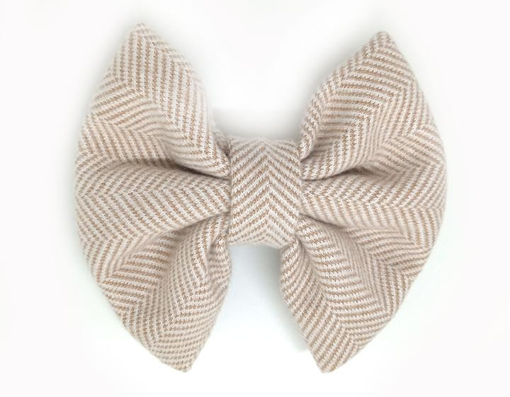Заколка для волос Бант бежевый Киев - изображение 1
