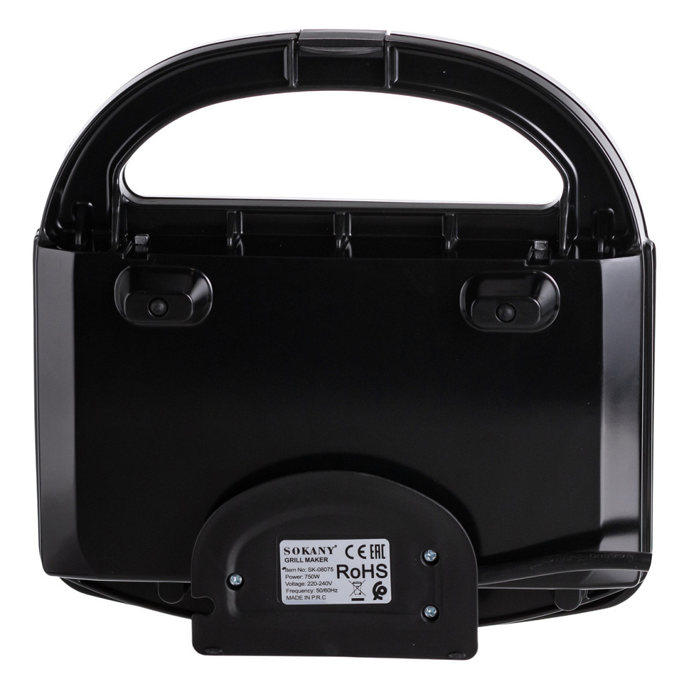 Sokany Електрогриль прижимний з антипригарним покриттям 750 Вт Sokany SK-08075 Коломия - фото 6