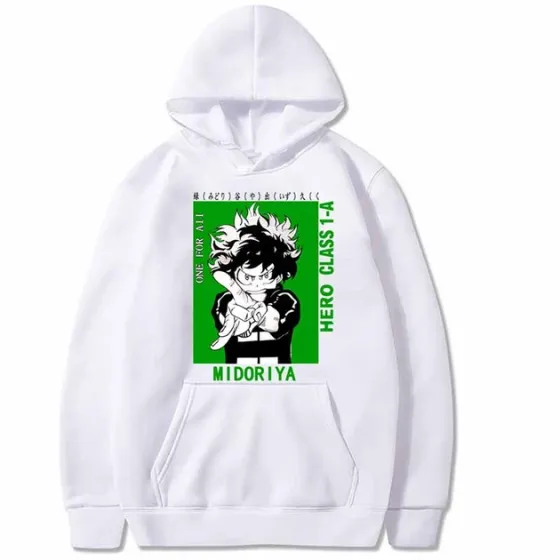 Худи, белая аниме для подростка мальчика 2765866040 размер 140 см Днепр