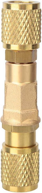 Латунный кран для заправки фреона R22 в холодильниках Киев - изображение 6