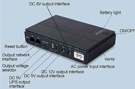 Нові моделі UPS ДБЖ ИБП роутера DC1018L без акумуляторів. Харків