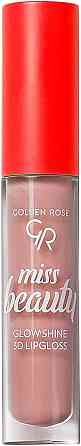 Рідка помада Golden Rose Miss Beauty №1 Nude Chic кремова Запоріжжя