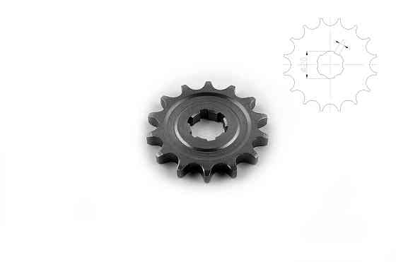 Зірка трансмісії (передня) МІНСЬК 428-14T JING (mod.A) Киев