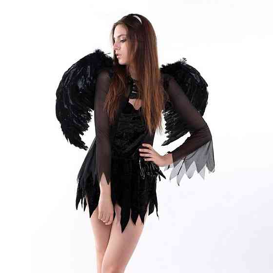 Крила Ангела 80х60см,MA26-188,Чорні SBR Київ