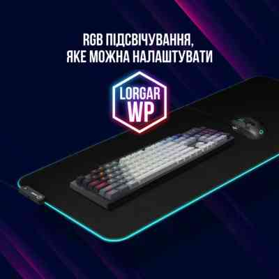 Клавіатура Lorgar Azar 514 RGB USB UA White (LRG-GK514W-UA) Вінниця