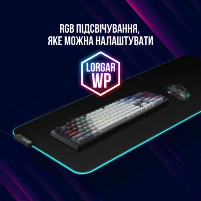 Клавіатура Lorgar Azar 514 RGB USB UA White (LRG-GK514W-UA) Вінниця - фото 2
