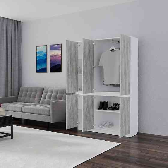 Розпашна шафа Смузі 17 1200 білий/урбан лайт Киев