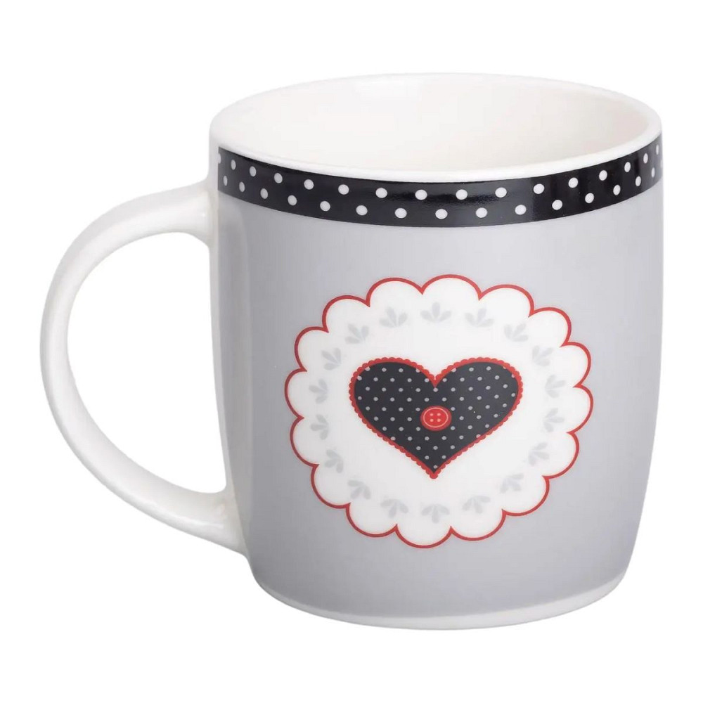 Чашка порцелянова 400 (мл) для чаю та кави RX-N240147G Коломыя - изображение 1