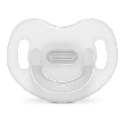 Пустышка Suavinex Colour Essence 6-18 мес, анатомическая силиконовая, прозрачная (308081) Винница - изображение 1