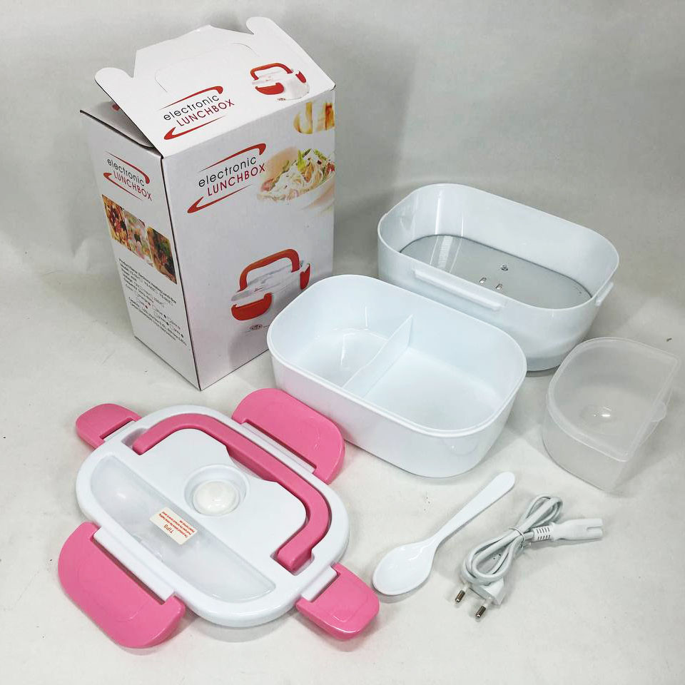 Термоконтейнер для їжі Lunch Heater 220 V, Ланчбокси для підігріву їжі, Харчовий контейнер з підігрівом TK-61 Львів - фото 5