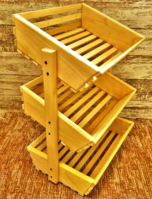 Стелаж для овочів і фруктів "Капчорі" каррі Миколаїв - фото 1