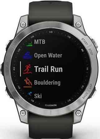 Смарт-Часи: Garmin Fenix 7 Silver Київ
