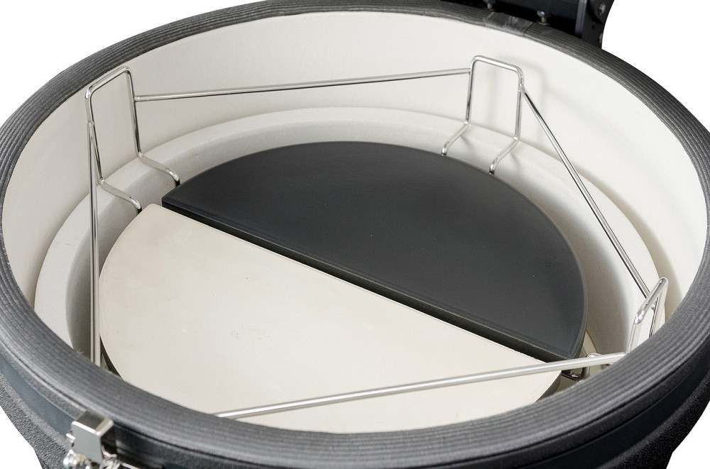 Керамический угольный гриль Kamado L 5 в 1 с системой BBQ Block Fire GRILLI 749777 Код: 012008 Ровно - изображение 10