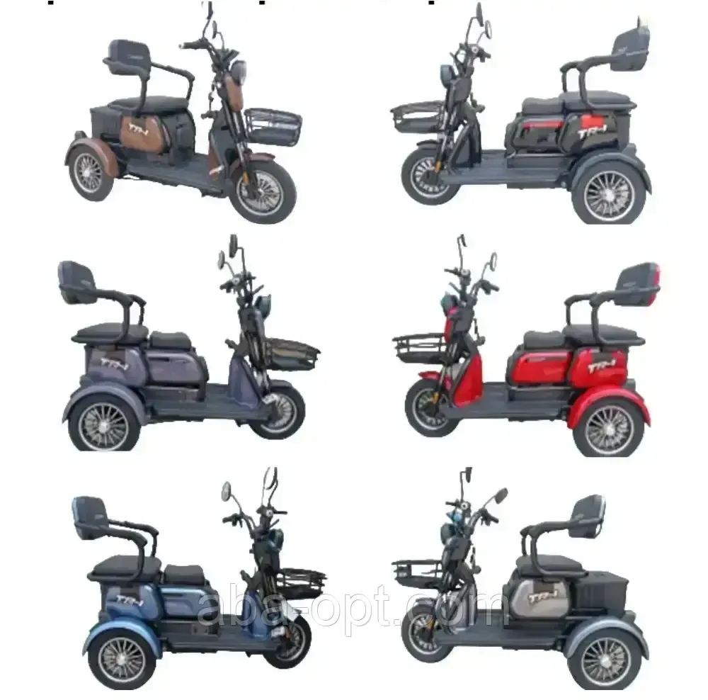 Електротрайк CROSSER 1000W TR-1 PRO 1000W-72V-24Ah шини 10"/10" купити дешево в Україні Одеса - фото 1