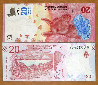 Аргентина / Argentina 20 Pesos (2017) Pick UNC Полтава - фото 1