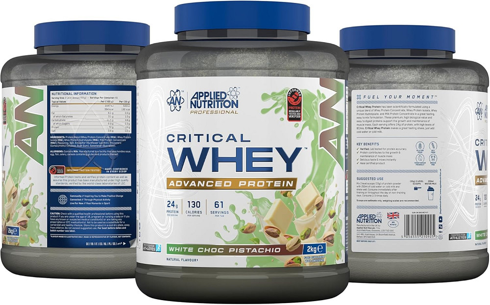 Протеїн Applied Nutrition Critical Whey 2000 р, White Chocolate Pistachio Луцьк - фото 2