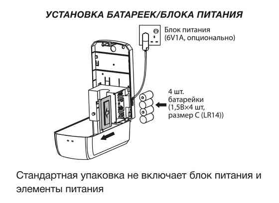 Дозатор бесконтактный Zerix TSD-001-S (для жидкого мыла) 1 литр (ZX3249) Киев