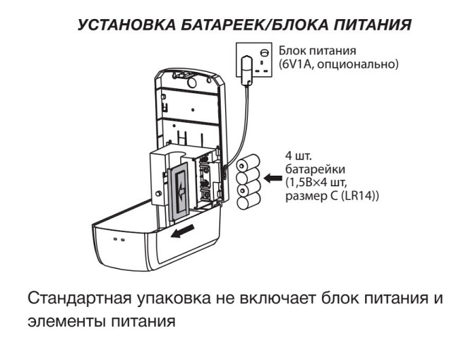 Дозатор бесконтактный Zerix TSD-001-S (для жидкого мыла) 1 литр (ZX3249) Киев - изображение 6